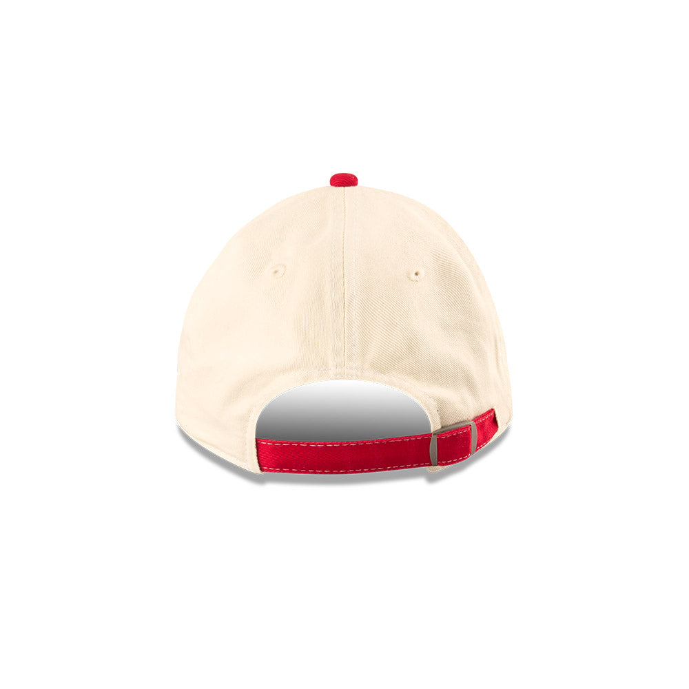 Essendon Bombers Hat - 2025 AFL 2Tone Chrome Contrast Casual Classic Strapback Cap - New Era